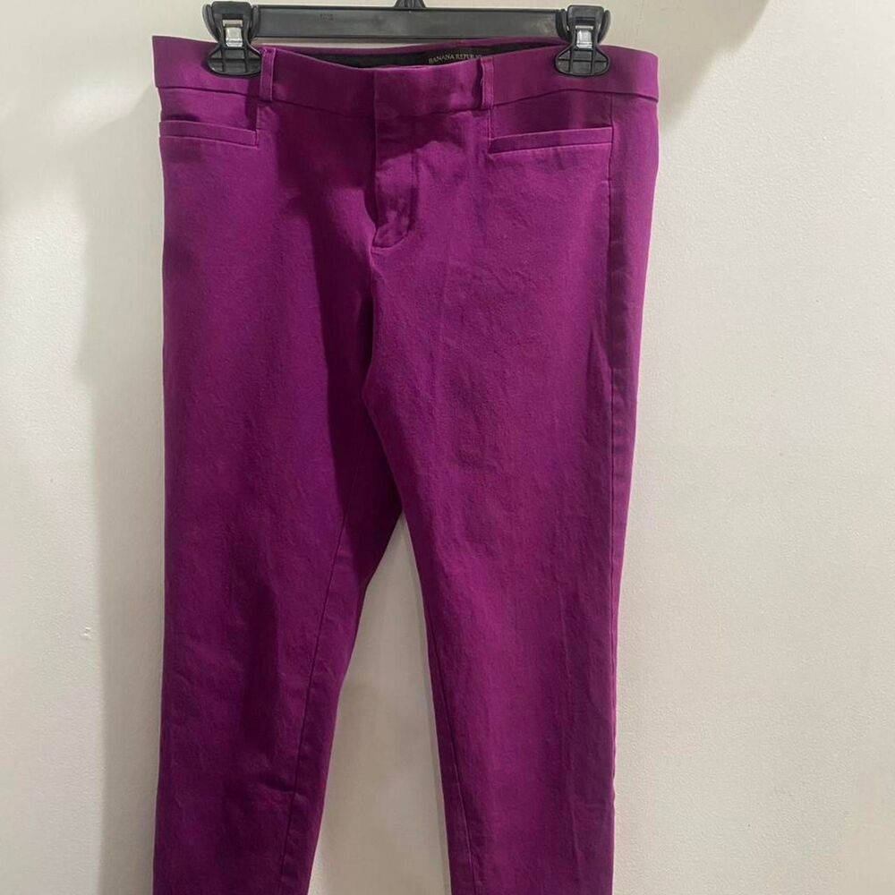 Banana-republic Women's Purple Trousers